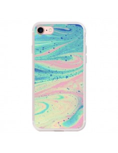 Coque iPhone 7/8 et SE 2020 Jade Galaxy - Eleaxart