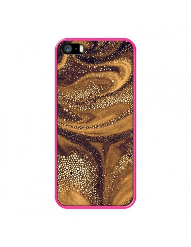 Coque iPhone 5/5S et SE Molten Core Galaxy - Eleaxart