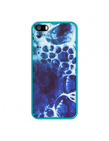 Coque iPhone 5/5S et SE Sapphire Saga Galaxy - Eleaxart