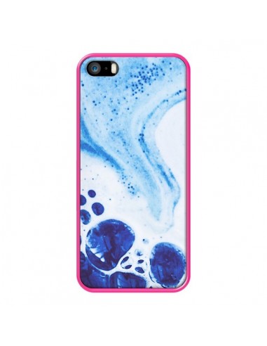 Coque iPhone 5/5S et SE Sapphire Galaxy - Eleaxart