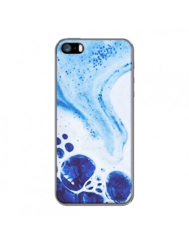 Coque iPhone 5/5S et SE Sapphire Galaxy - Eleaxart