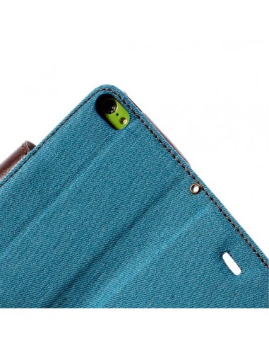 Etui Portefeuille en Jean pour iPhone 5/5S et SE