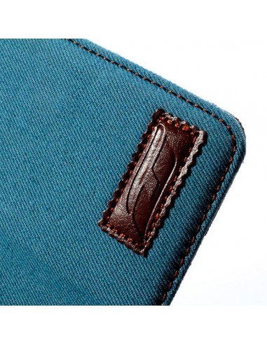 Etui Portefeuille en Jean pour iPhone 5/5S et SE