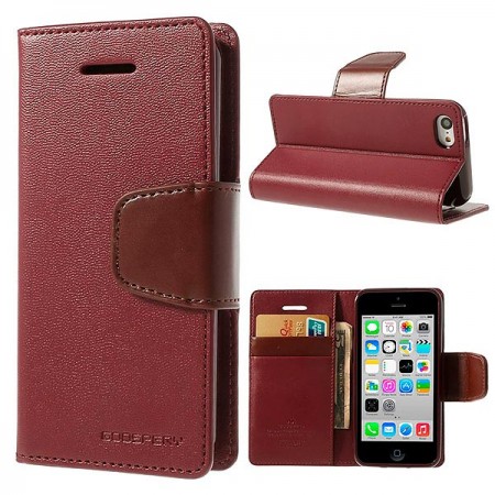 Etui Portefeuille Simili Cuir Luxe pour iPhone 5C Etui Portefeuille Simili Cuir Luxe pour iPhone 5C