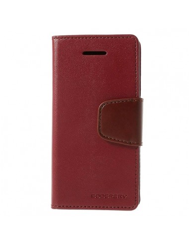 Etui Portefeuille Simili Cuir Luxe pour iPhone 5C