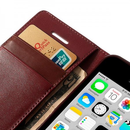 Etui Portefeuille Simili Cuir Luxe pour iPhone 5C Etui Portefeuille Simili Cuir Luxe pour iPhone 5C
