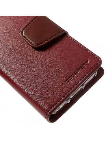 Etui Portefeuille Simili Cuir Luxe pour iPhone 5C