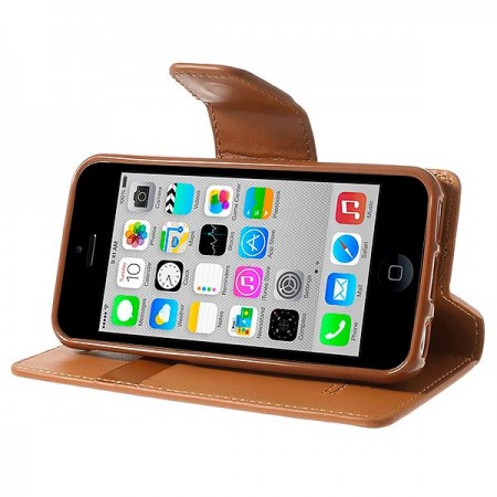 Etui Portefeuille Simili Cuir Luxe pour iPhone 5C Etui Portefeuille Simili Cuir Luxe pour iPhone 5C