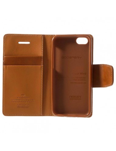 Etui Portefeuille Simili Cuir Luxe pour iPhone 5C