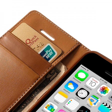 Etui Portefeuille Simili Cuir Luxe pour iPhone 5C Etui Portefeuille Simili Cuir Luxe pour iPhone 5C