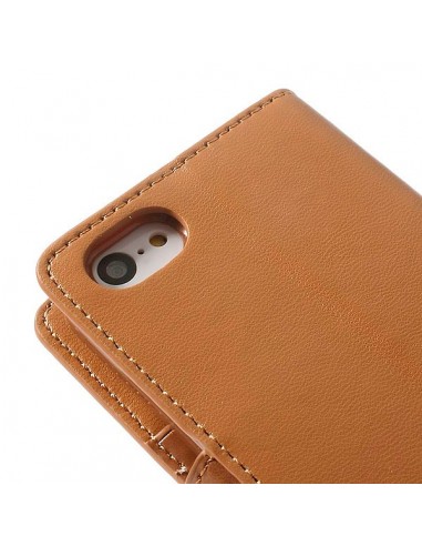 Etui Portefeuille Simili Cuir Luxe pour iPhone 5C