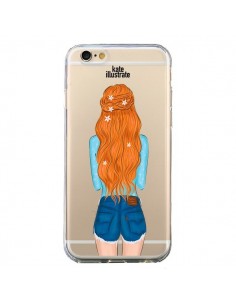 Coque iPhone 6 et 6S Red Hair Don't Care Rousse...