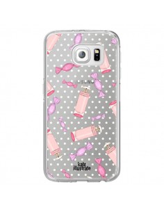 Coque Candy Bonbons Transparente pour Samsung Galaxy S7...