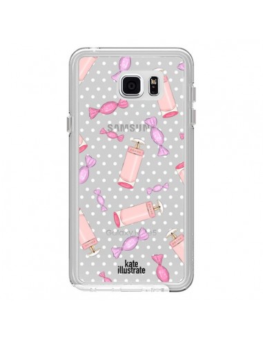 Coque Candy Bonbons Transparente pour Samsung Galaxy Note 5 - kateillustrate