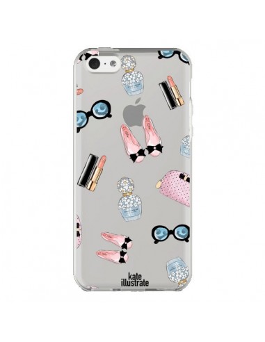 Coque iPhone 5C Essential Beautiful Belle Essentiel Transparente - kateillustrate