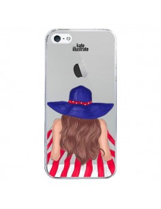 Coque iPhone 5/5S et SE Beah Girl Fille Plage...