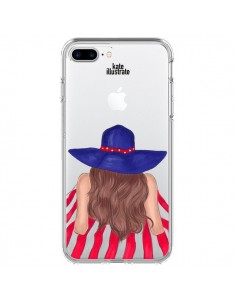 Coque iPhone 7 Plus et 8 Plus Beah Girl Fille Plage...