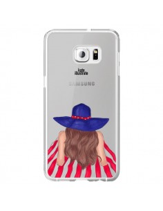 Coque Beah Girl Fille Plage Transparente pour Samsung...