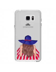 Coque Beah Girl Fille Plage Transparente pour Samsung...