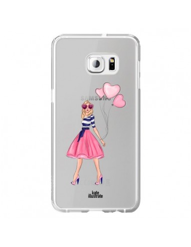 Coque Legally Blonde Love Transparente pour Samsung Galaxy S6 Edge Plus - kateillustrate