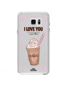 Coque I love you More Than Coffee Glace Amour...