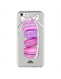 Coque iPhone 5C Macarons Pink Purple Rose Violet...