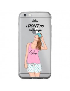 Coque iPhone 6 Plus et 6S Plus I Don't Do Mornings Matin...