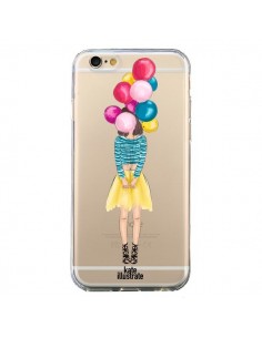 Coque iPhone 6 et 6S Girls Balloons Ballons Fille...