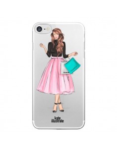 Coque iPhone 7/8 et SE 2020 Shopping Time Transparente -...