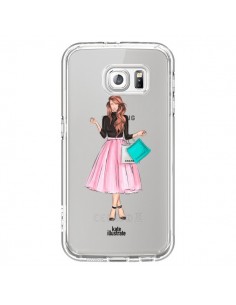 Coque Shopping Time Transparente pour Samsung Galaxy S6 -...