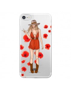Coque iPhone 7/8 et SE 2020 Young Wild and Free Coachella...