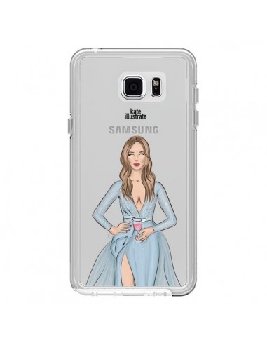 Coque Cheers Diner Gala Champagne Transparente pour Samsung Galaxy Note 5 - kateillustrate