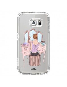 Coque Vanity Coiffeuse Make Up Transparente pour Samsung...
