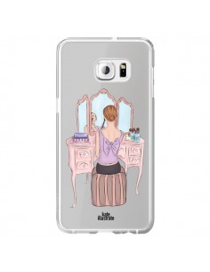 Coque Vanity Coiffeuse Make Up Transparente pour Samsung...