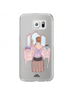 Coque Vanity Coiffeuse Make Up Transparente pour Samsung...