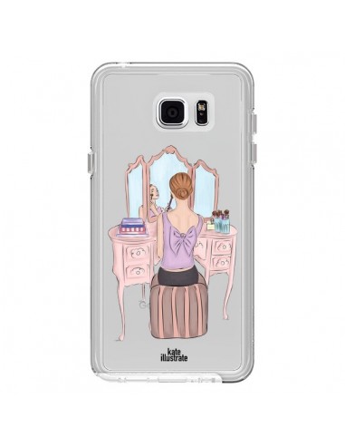 Coque Vanity Coiffeuse Make Up Transparente pour Samsung Galaxy Note 5 - kateillustrate