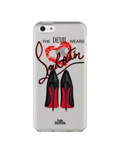 Coque iPhone 5C The Devil Wears Shoes Demon Chaussures...