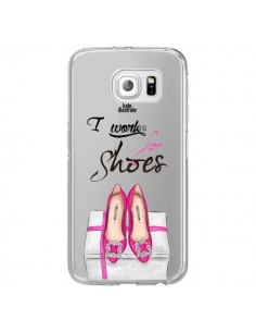 Coque I Work For Shoes Chaussures Transparente pour...
