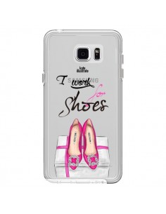 Coque I Work For Shoes Chaussures Transparente pour...