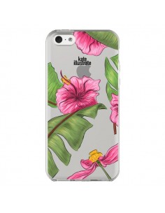 Coque iPhone 5C Tropical Leaves Fleurs Feuilles...