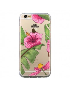 Coque iPhone 6 et 6S Tropical Leaves Fleurs Feuilles...