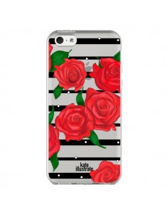 Coque iPhone 5C Red Roses Rouge Fleurs Flowers...