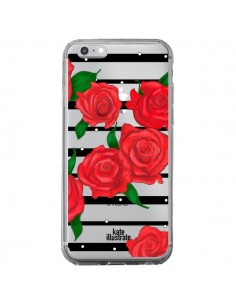 Coque iPhone 6 Plus et 6S Plus Red Roses Rouge Fleurs...