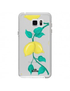 Coque Lemons Citrons Transparente pour Samsung Galaxy...