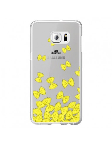 Coque Italian Pasta Pates Italiennes Transparente pour Samsung Galaxy S6 Edge Plus - kateillustrate