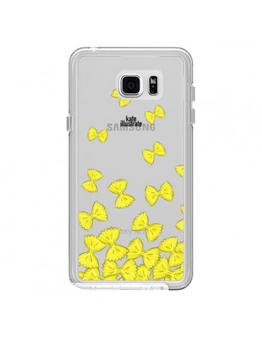 Coque Italian Pasta Pates Italiennes Transparente pour Samsung Galaxy Note 5 - kateillustrate