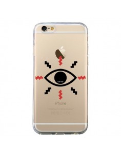 Coque iPhone 6 et 6S Eye I See You Oeil Transparente -...
