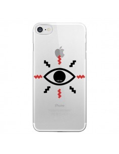 Coque iPhone 7/8 et SE 2020 Eye I See You Oeil...