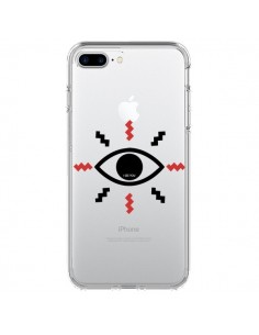Coque iPhone 7 Plus et 8 Plus Eye I See You Oeil...