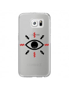 Coque Eye I See You Oeil Transparente pour Samsung Galaxy...